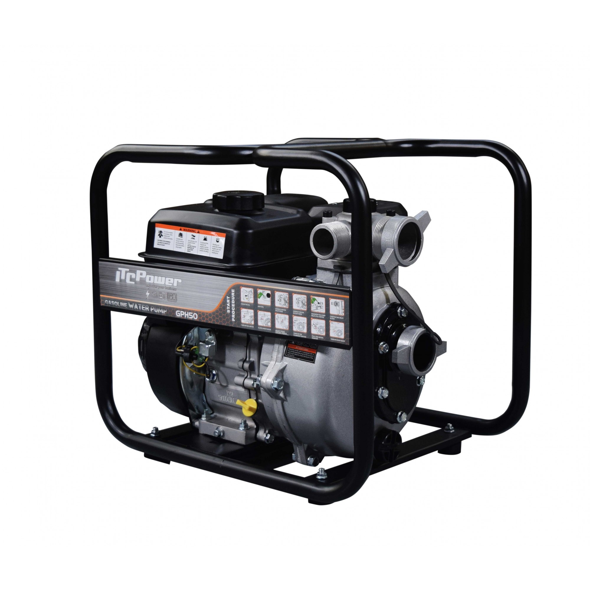 Bomba de gasolina de alta pressão 💧ITCPower GPH50 diâmetro 50mm