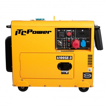 Generador Diésel ITCPower  Insonorizado 6100SE-3