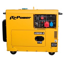 Generador Diésel ITCPower  Insonorizado 6100SE-3