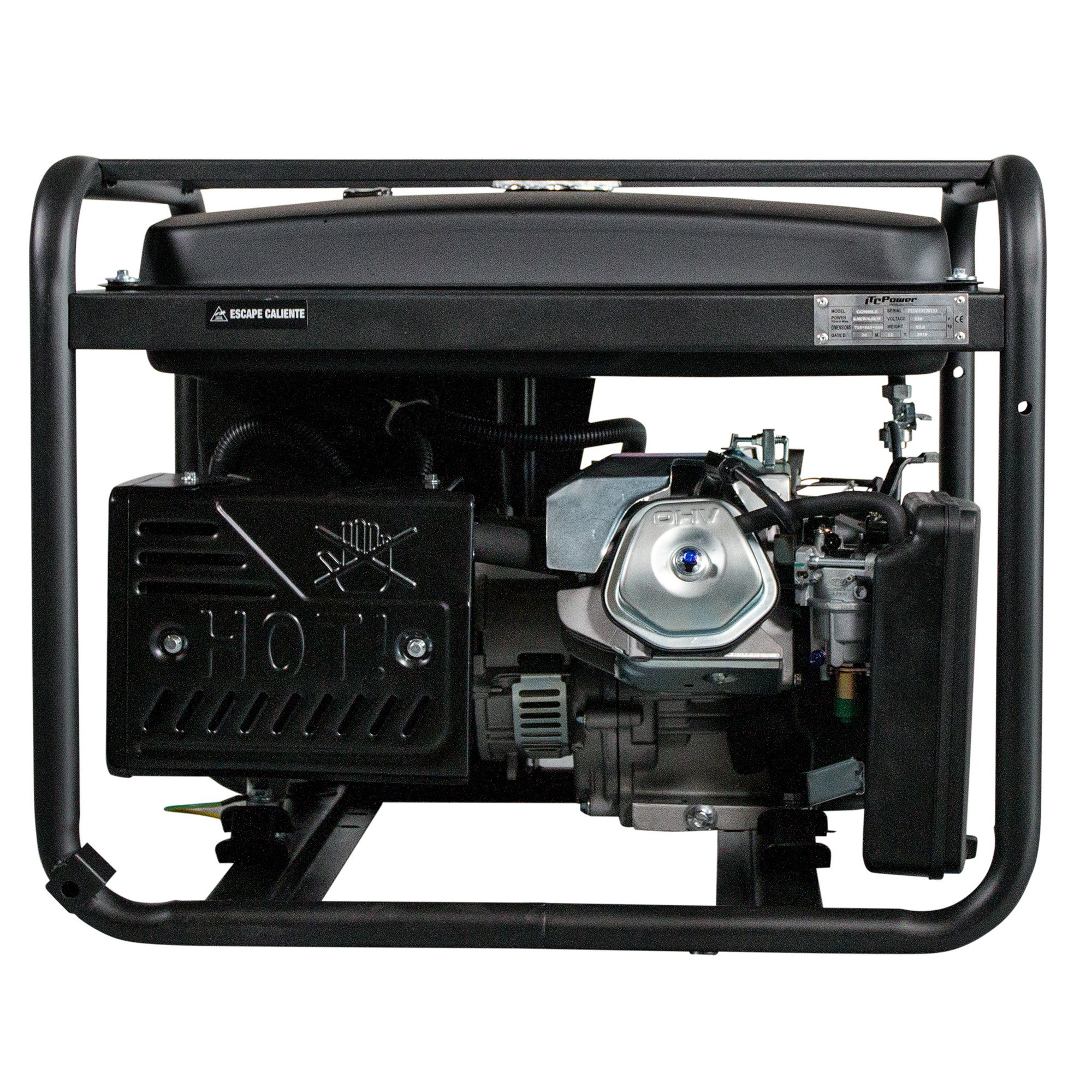 Gerador Elétrico Monofásico a Gasolina ITCPower GG9000LE