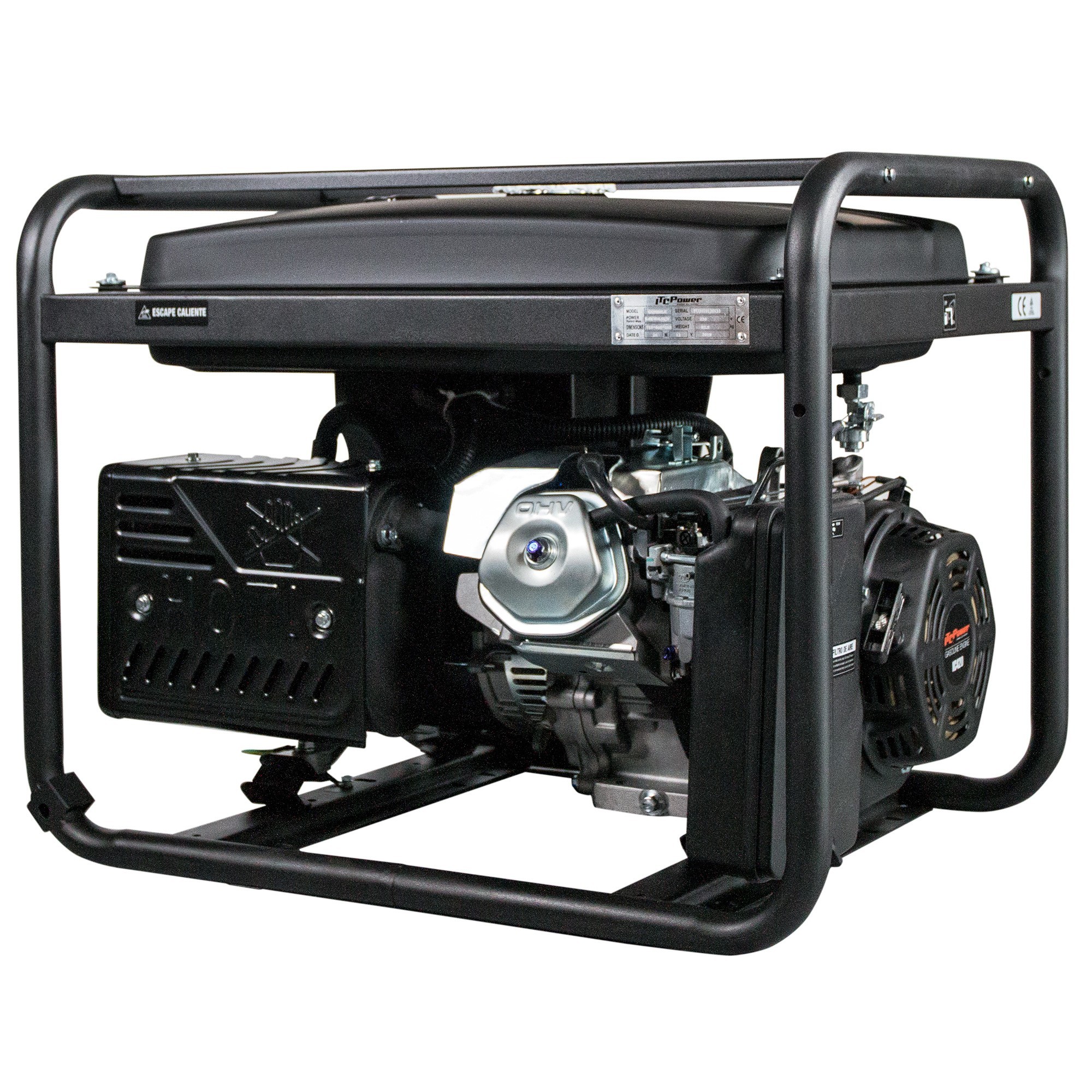 Gerador Elétrico Monofásico a Gasolina ITCPower GG9000LE