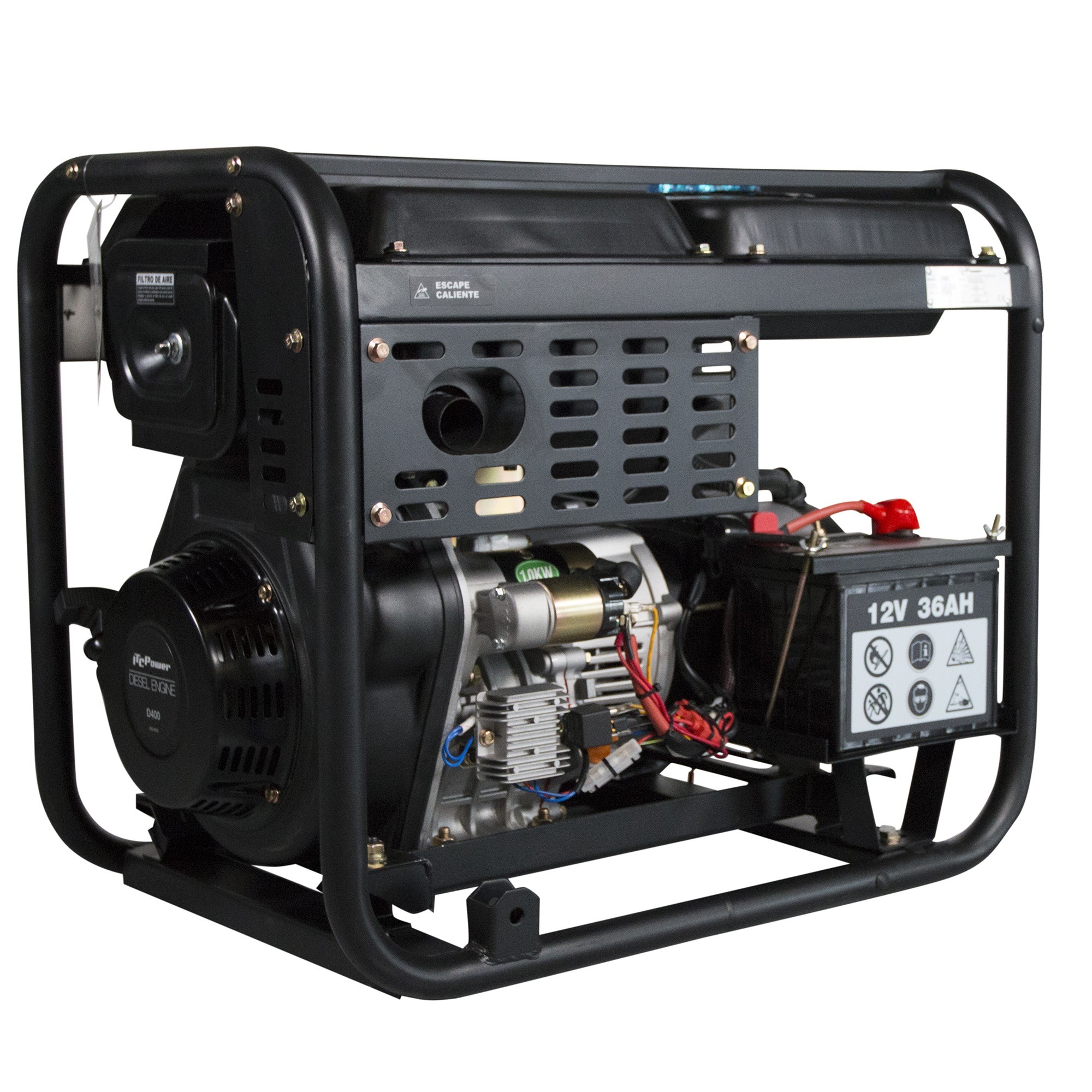Gerador Elétrico a Diesel ITCPower DG6000LE 5300w【OFFERS】
