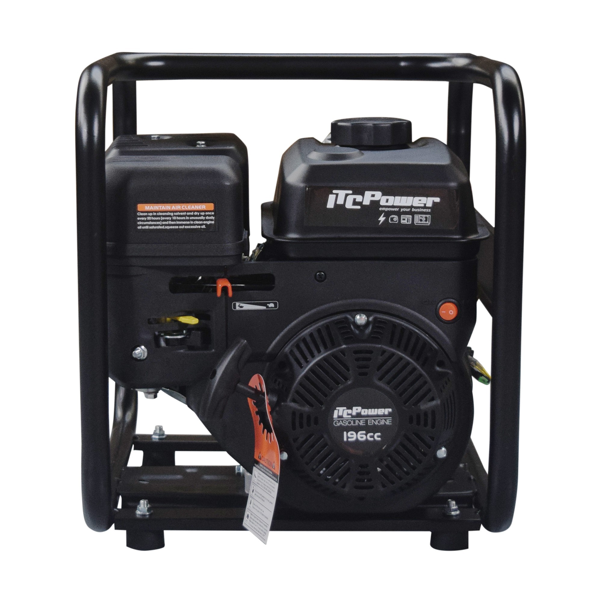 Bomba de motor de fluxo de água limpa a gasolina GP50 por ⚡ITCPower