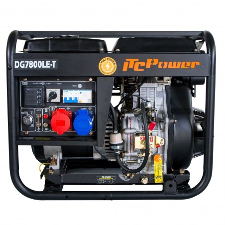Generador Eléctrico Diésel DG7800LET⚡ITCPower