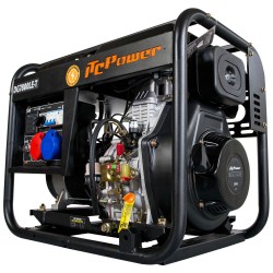 Gerador elétrico a diesel DG7800LET⚡ITCPower