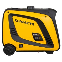 Gerador inversor a gasolina para campismo ou emergência ➤ 3900W. preparado para equipamentos electrónicos com corrente 100% está