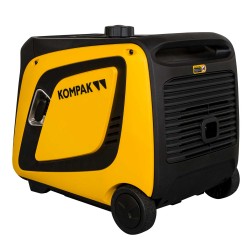 Gerador inversor a gasolina para campismo ou emergência ➤ 3900W. preparado para equipamentos electrónicos com corrente 100% está