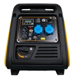 Gerador inversor a gasolina para campismo ou emergência ➤ 3900W. preparado para equipamentos electrónicos com corrente 100% está