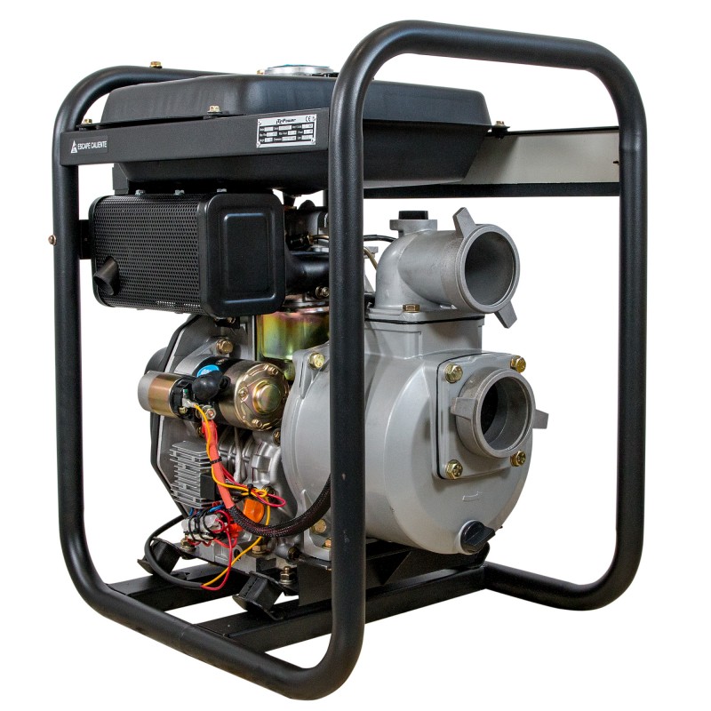 💧Motobomba DP80LE  ITCPower Diesel para Águas Limpas