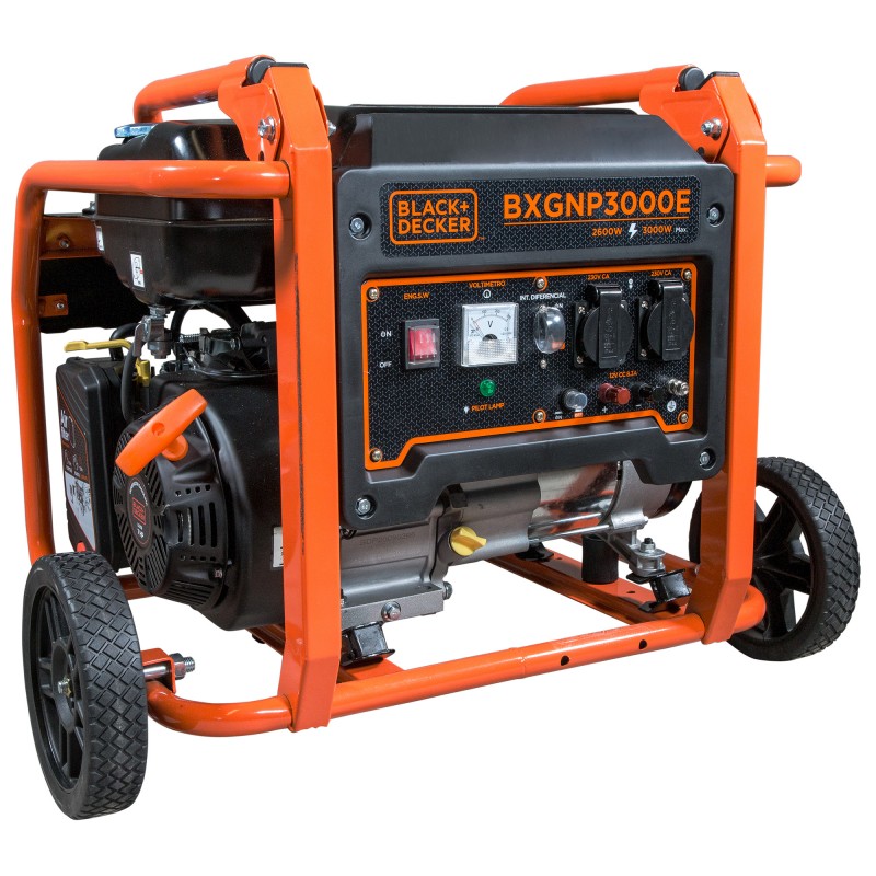 ▷ Conjuntos de geradores a gasolina de 3 KW BLACKandDECKER MELHORES OFERTAS⚡