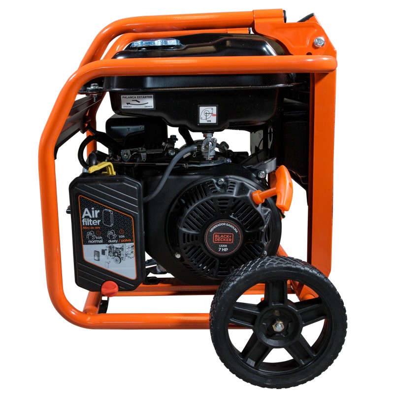 ▷ Conjuntos de geradores a gasolina de 3 KW BLACKandDECKER MELHORES OFERTAS⚡
