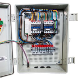 Disjuntor automático TRIFÁSICO para queda de tensão na rede eléctrica.