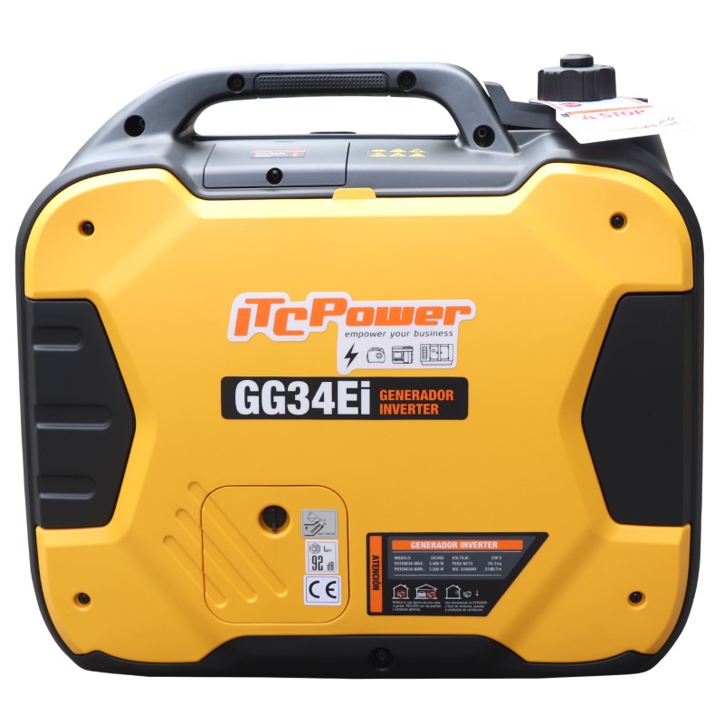 NOVO Gerador Inversor⚡ITCPower GG34Ei Melhor relação preço-desempenho ☝