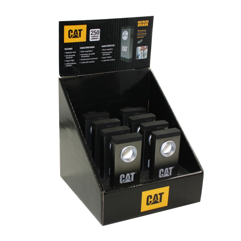 CT51108 Expositor 8 unidades Linterna CAT