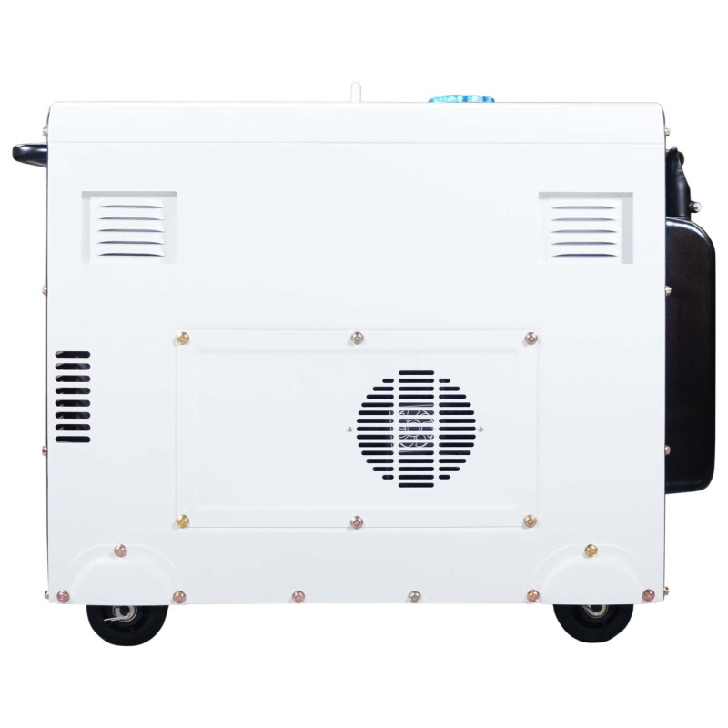 Melhor opção! Gerador ITCPower monofásico de 6300 W, insonorizado, com arranque elétrico. Para apoio a instalações solares ou em
