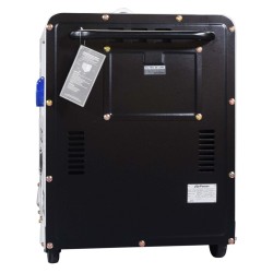 Melhor opção! Gerador ITCPower monofásico de 6300 W, insonorizado, com arranque elétrico. Para apoio a instalações solares ou em