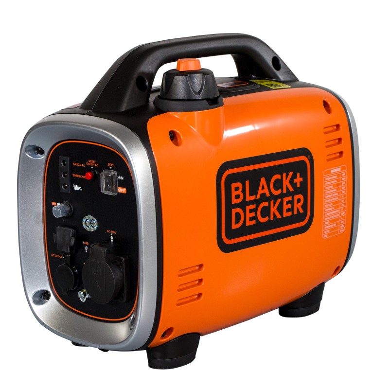 OFERTA Preto+Decker 900W【Gerador Inversor a Gasolina COMPRAR SEGURO】.