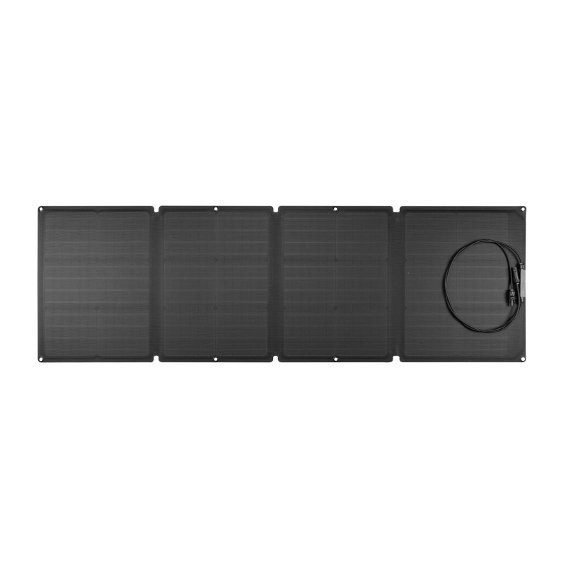 Painel solar para gerador solar ECOFLOW, estação de carregamento ☆ energia portátil limpa e verde, painel solar 160w, painel tra