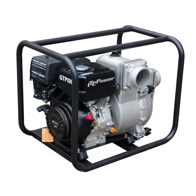 KP-KGTP100X Motobomba gasolina para aguas cargadas KOMPAK