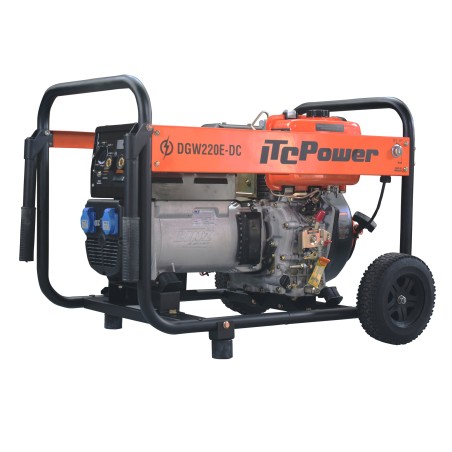 DGW220E-DC Motosoldadora Monofásica Diésel ITCPower
