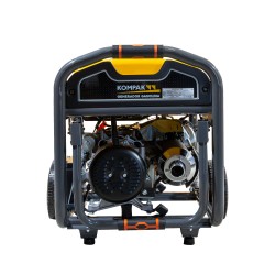 K9000E-STRONG. O novo modelo Kompak com kit de rodas incluído. 8KW de potência que lhe permite trabalhar em qualquer lugar! Serv