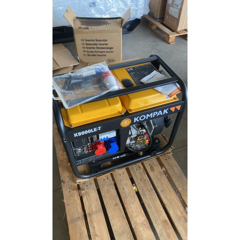 💥OFERTA! Generador Diésel Abierto KOMPAK Full Power【PROMOCIÓN】⭐