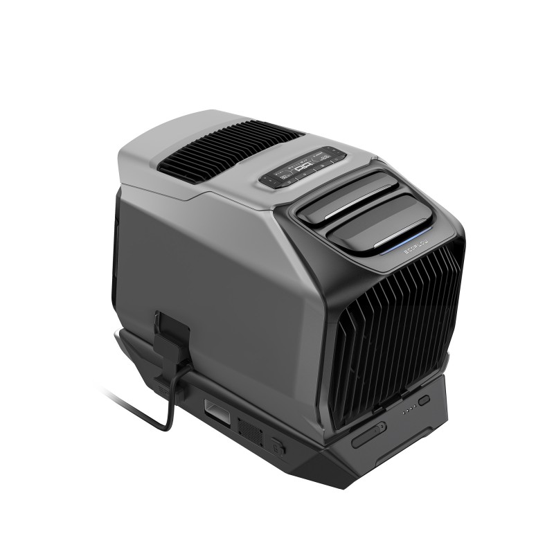 Arrefeça qualquer espaço com o EcoFlow WAVE 3. Portátil, potente e silencioso. Arrefece ou aquece em minutos. Ideal para campism