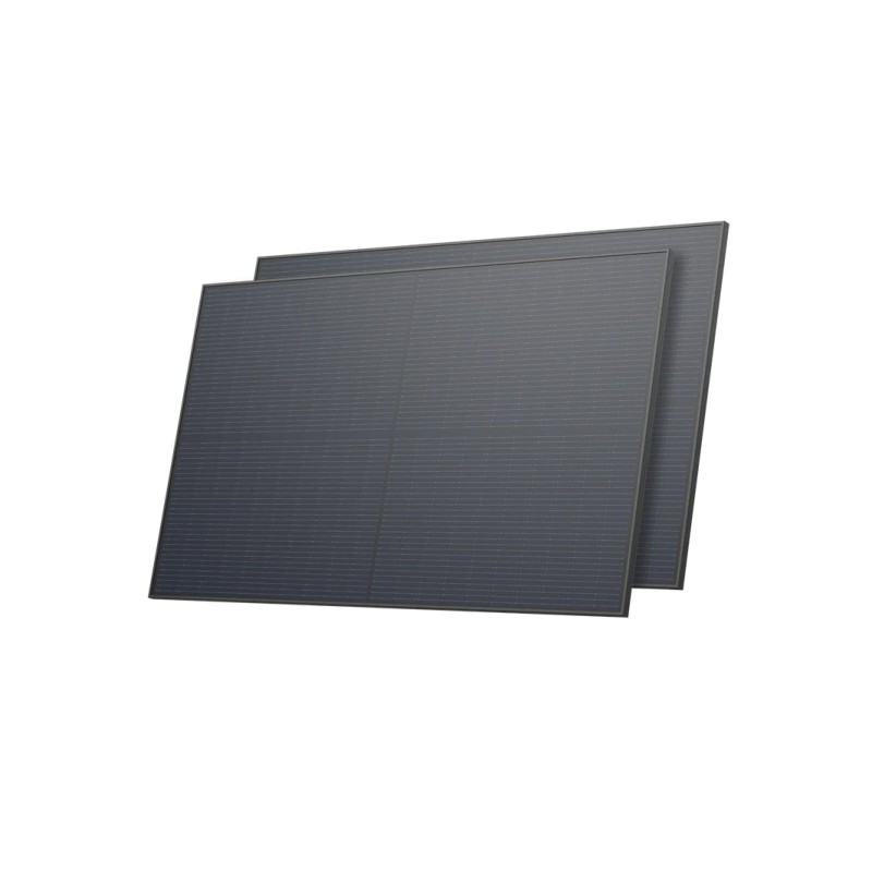♻️ Kit de dos paneles solares rígidos de 450W de EcoFlow