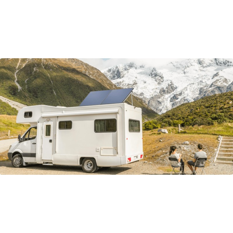 ♻️ Kit de dos paneles solares rígidos de 450W de EcoFlow