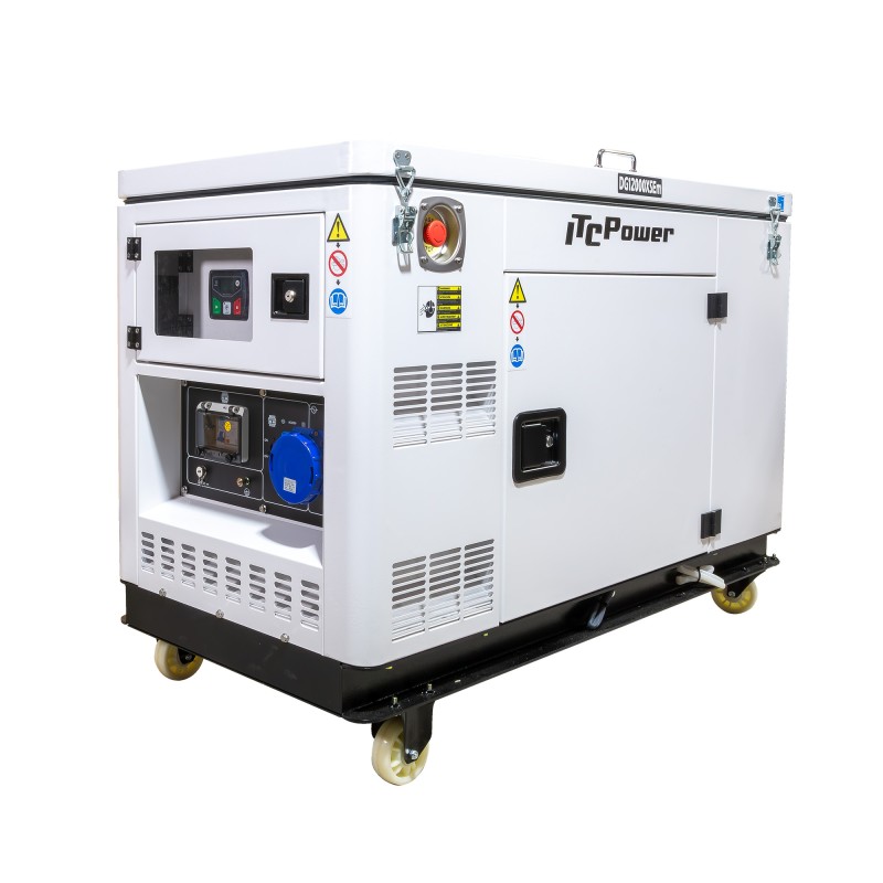 Generador Diésel Monofásico DG12000XSEM – 10 kVA
