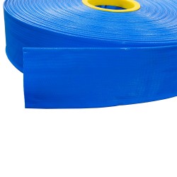 Mangueira de impulsão plana 75mm 50M Alta resistência. Para a condução e transferência de líquidos.