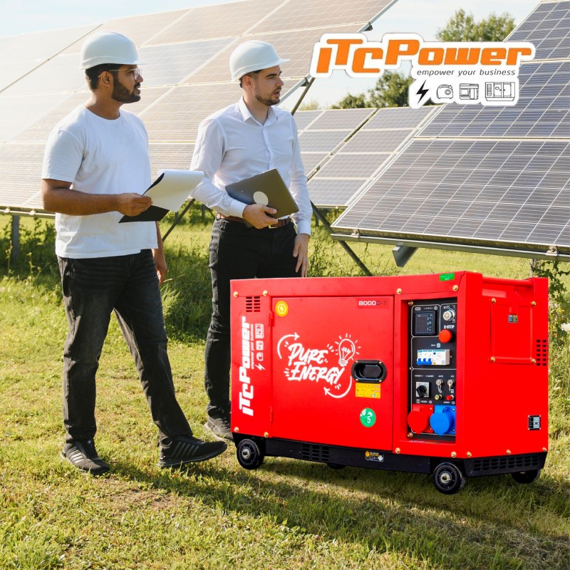 Rebajas! Generador 8000D-T Diésel  ⚡FULL POWER ⚡ITCPower