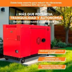 Rebajas! Generador 8000D-T Diésel  ⚡FULL POWER ⚡ITCPower
