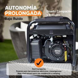 ◁ Gerador a gasolina ITCPower GG3000F ⚡ 2800 W⚡