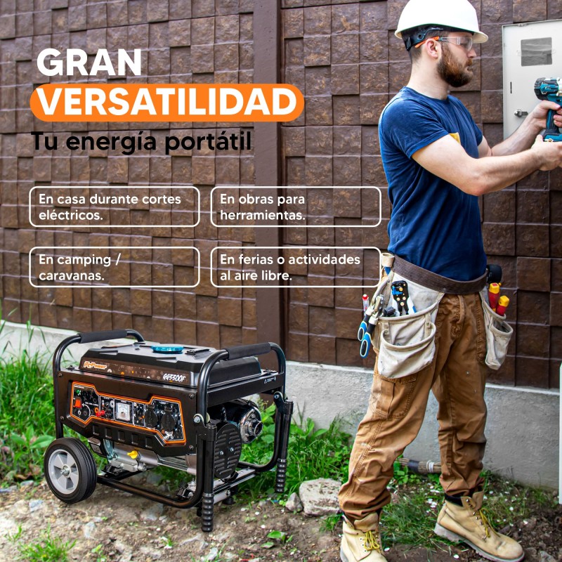 Mais vendido⚡GG3300F Gerador Elétrico a Gasolina 2.8kW de potência