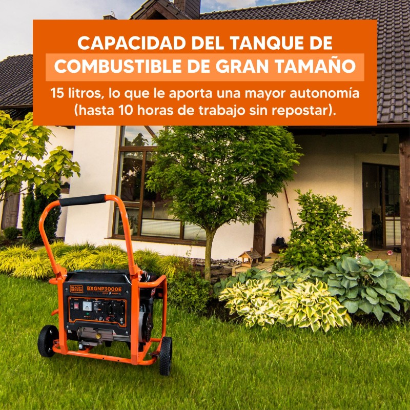 ▷ Conjuntos de geradores a gasolina de 3 KW BLACKandDECKER MELHORES OFERTAS⚡