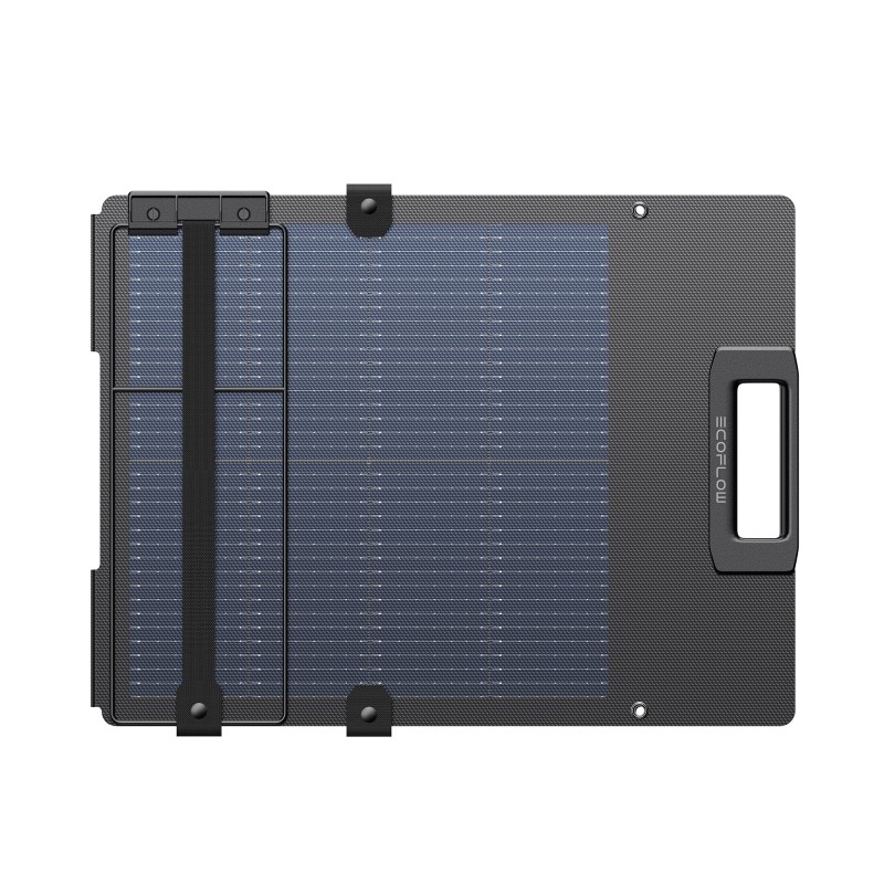 Panel solar portátil EcoFlow 110W plegable alta eficiencia