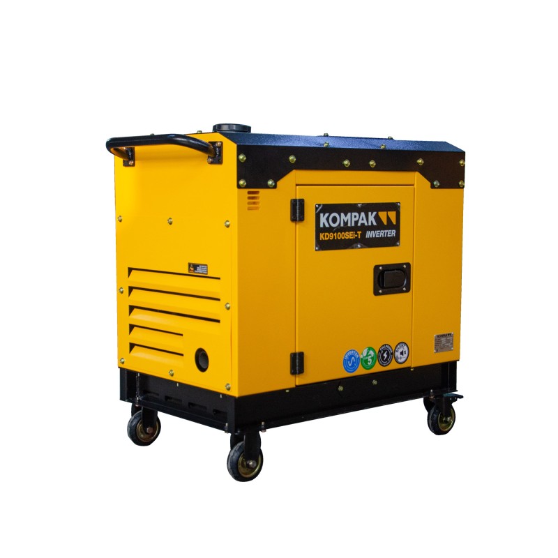 Generador inverter KD9100SEI-T 6,5 kW trifásico eléctrico