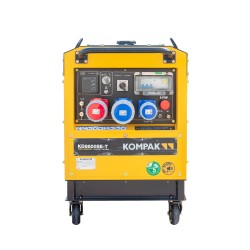 Gerador elétrico a diesel de 5,7 kW / 7,9 kVA Full Power da KOMPAK