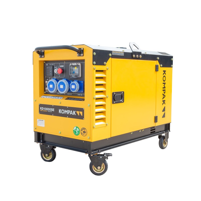 KD10000SE Generador diésel insonorizado KOMPAK 8,5 kW