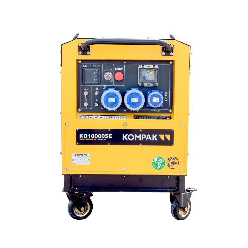 KD10000SE Generador diésel insonorizado KOMPAK 8,5 kW