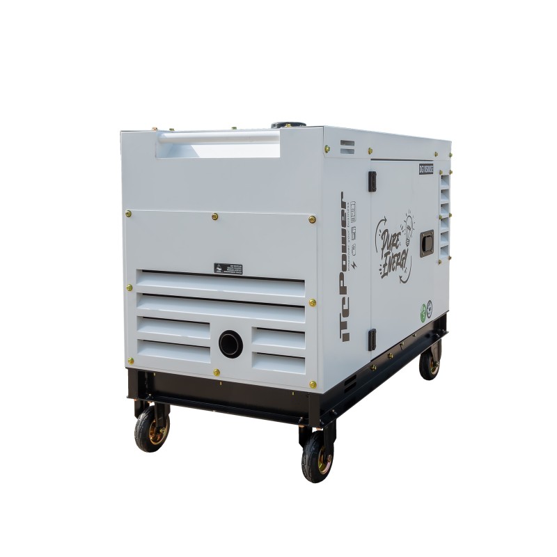 DG10500SE Generador diésel insonorizado 8,5KW ITCPower
