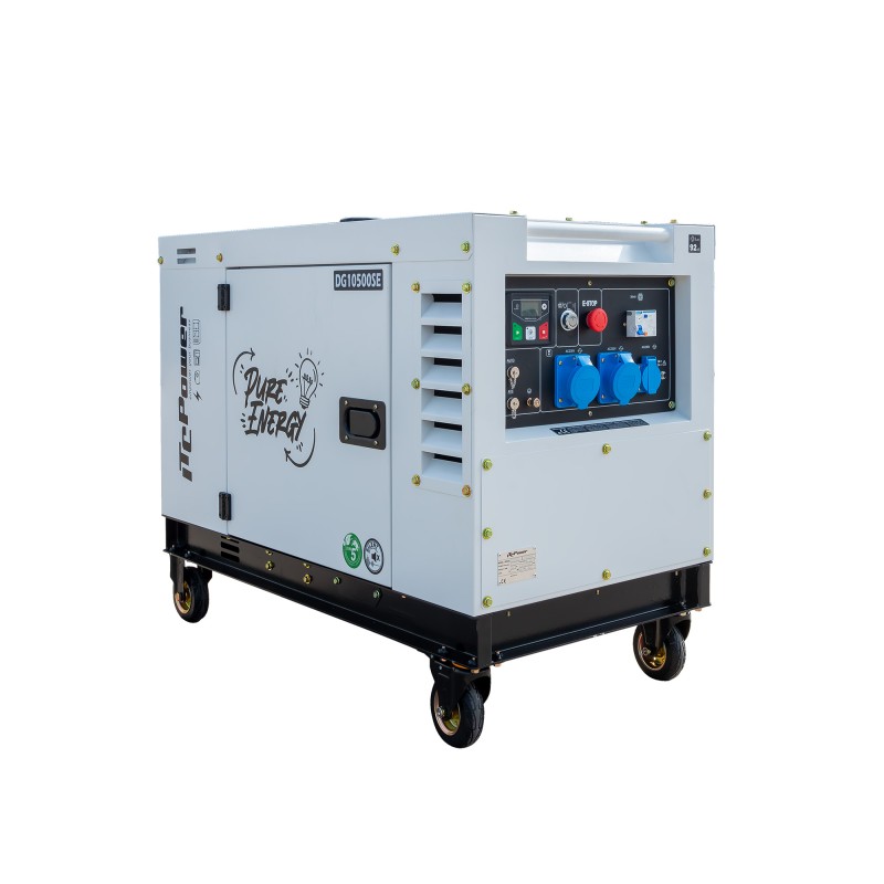 DG10500SE Generador diésel insonorizado 8,5KW ITCPower