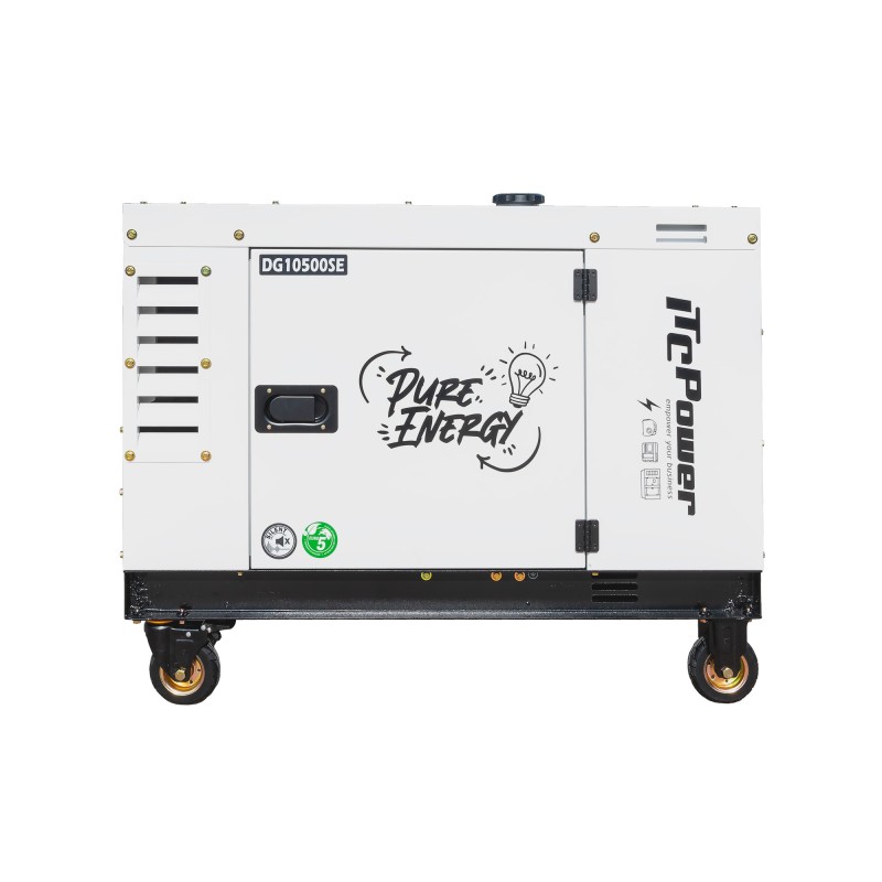 DG10500SE Generador diésel insonorizado 8,5KW ITCPower