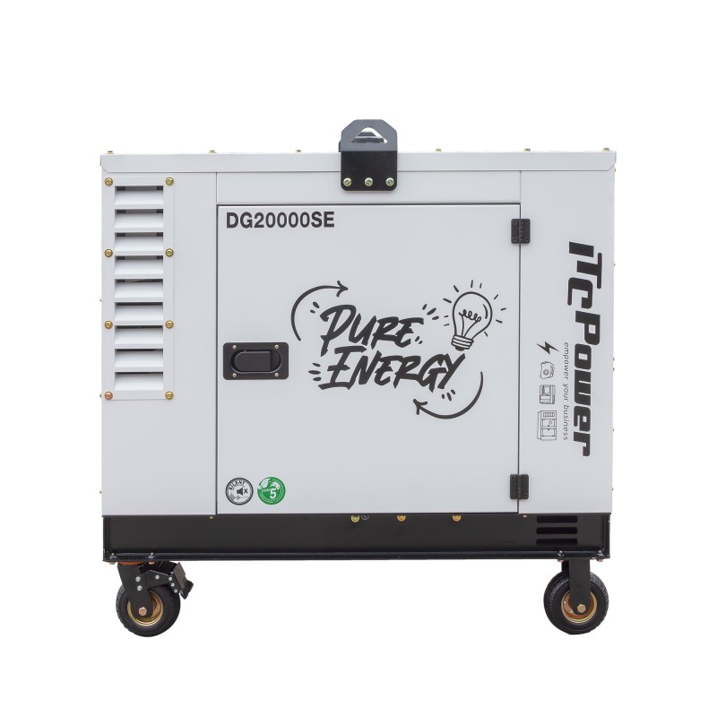DG20000SE Generador Eléctrico Diésel 15KW (230V) ITCPower
