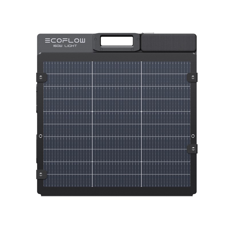 Panel solar portátil ligero EcoFlow de 160 W