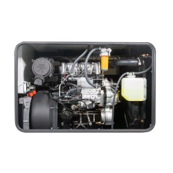 ⚡Gerador a gasóleo com inversor DG18KSEi de 15,5 kW, insonorizado | 230 V e 400 V