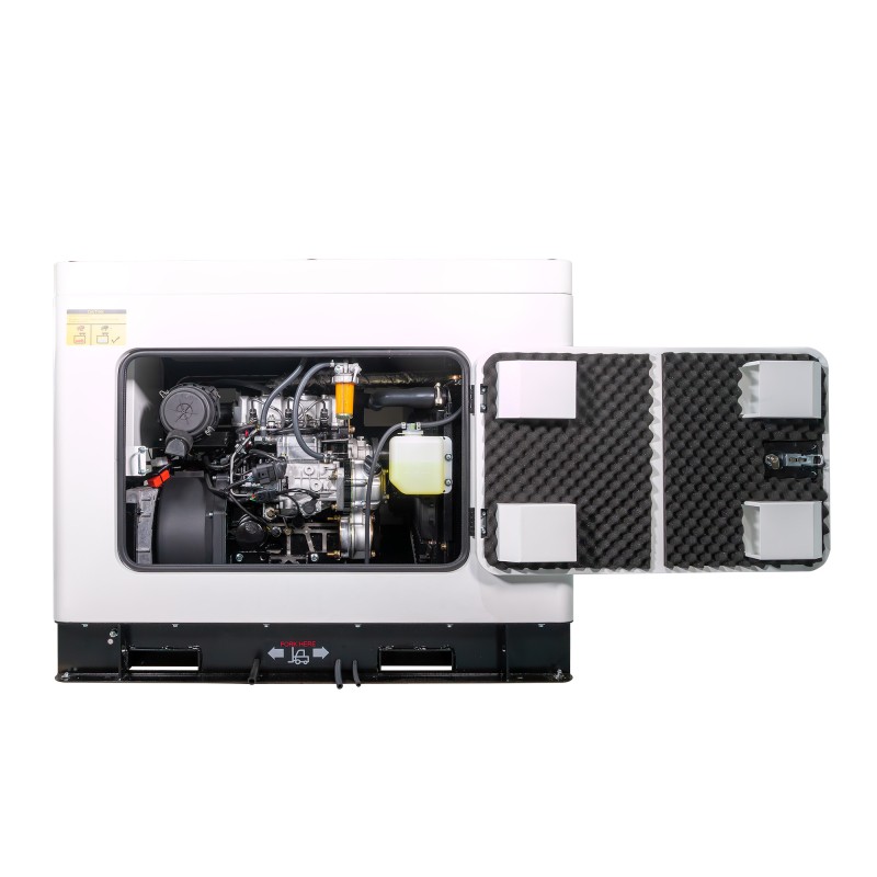 ⚡Gerador a gasóleo com inversor DG18KSEi de 15,5 kW, insonorizado | 230 V e 400 V