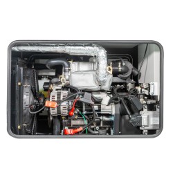 ⚡Gerador a gasóleo com inversor DG18KSEi de 15,5 kW, insonorizado | 230 V e 400 V