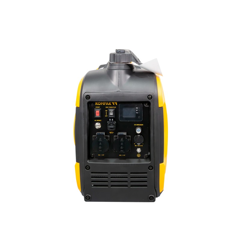 Generador Inverter KGG35Ei 3,4 kW con Arranque Eléctrico y tamaño reducido